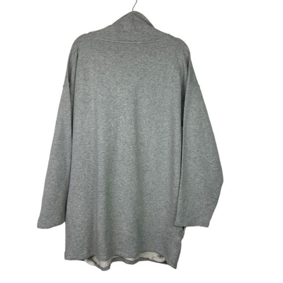 J. Crew University Terry Half-Zip Tunic  NEW - Picture 10 of 12